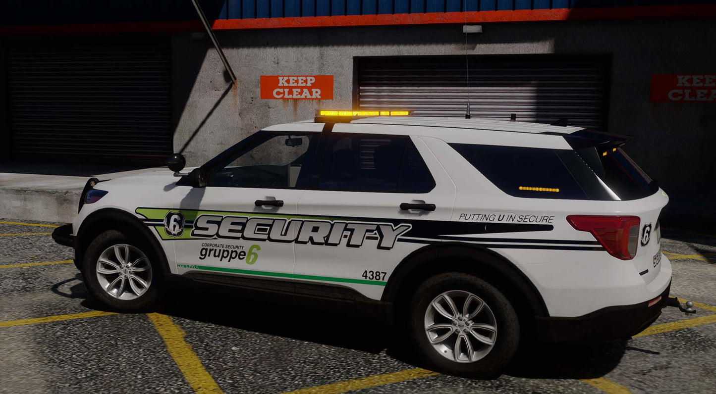 Gruppe 6 Security Livery Pack