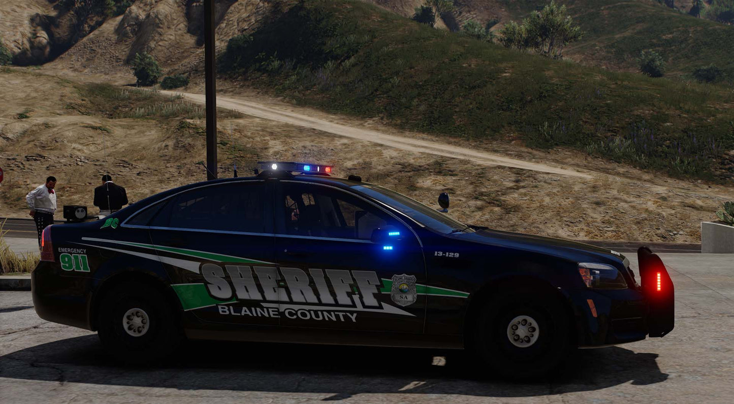 Fictional Sheriff Livery Pack (Blaine)