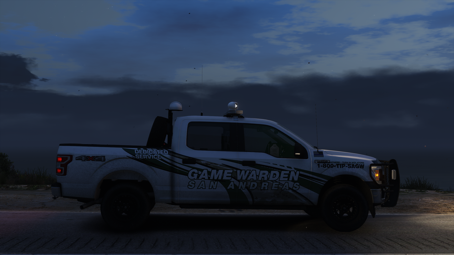 2018 Generic 150 Class Game Warden Truck