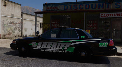 Fictional Sheriff Livery Pack (Blaine)