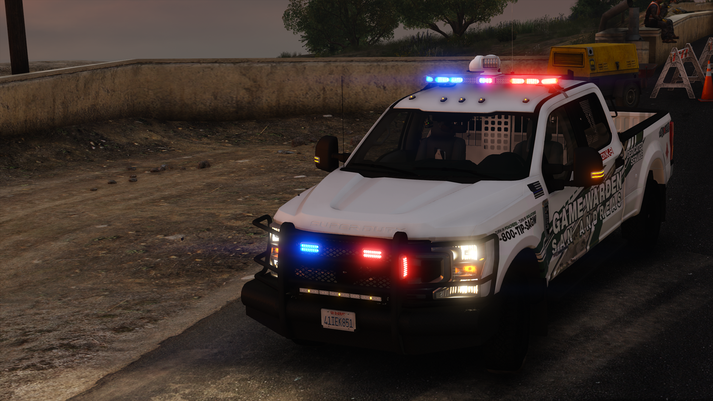 2021 Generic 250 Class Game Warden K9 Truck