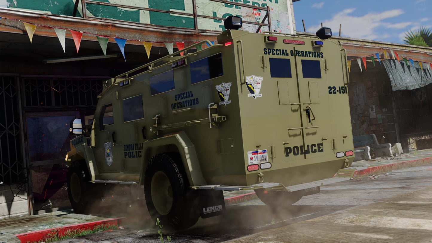 2022 Bearcat Armored Police SWAT Truck