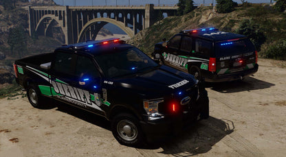 Fictional Sheriff Livery Pack (Blaine)