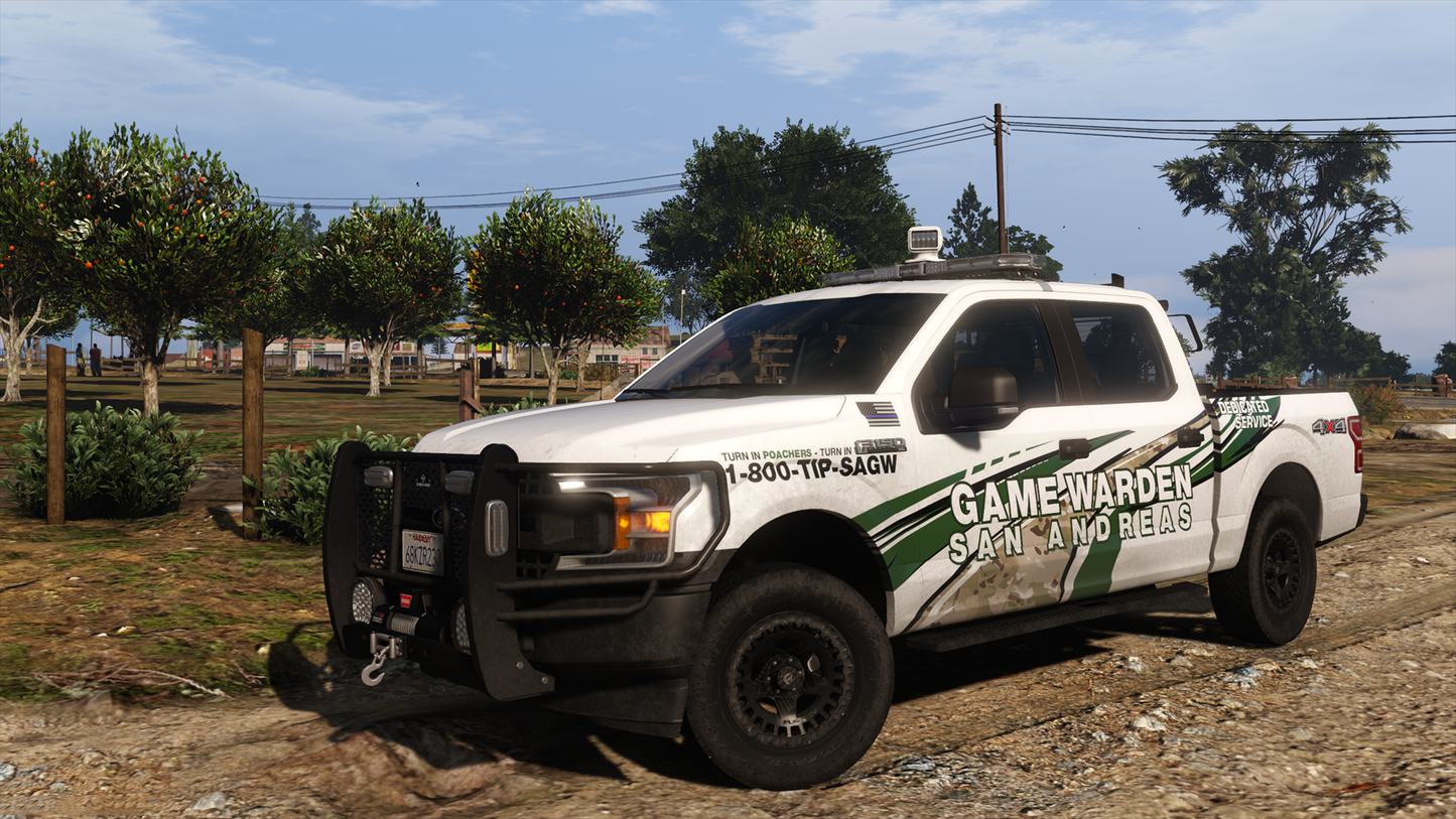 2018 Generic 150 Class Game Warden Truck