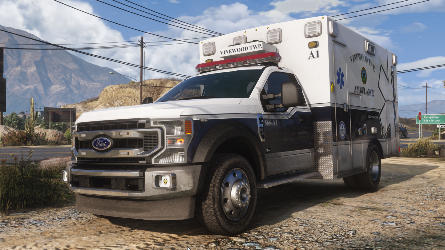 2022 Generic 550 Class Ambulance (Code 3 RMX)