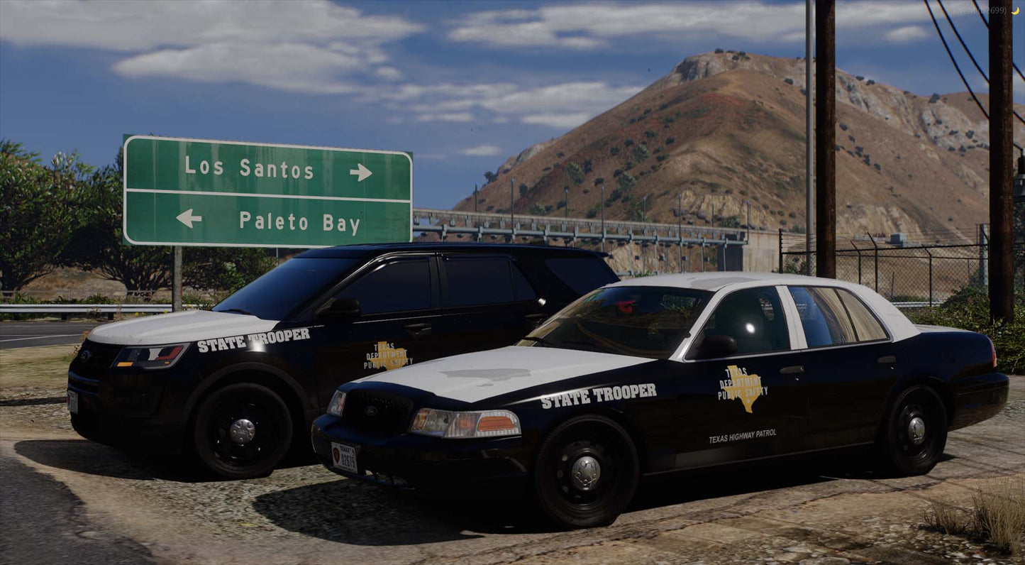 Texas DPS Highway Patrol Liveries