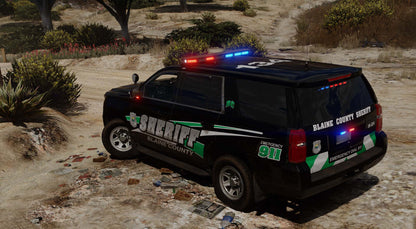 Fictional Sheriff Livery Pack (Blaine)