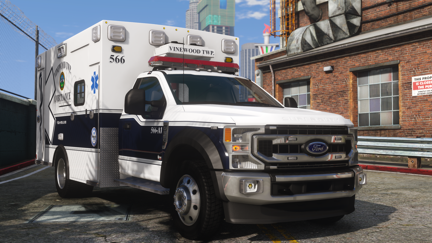 2022 Generic 550 Class Ambulance (Code 3 RMX)