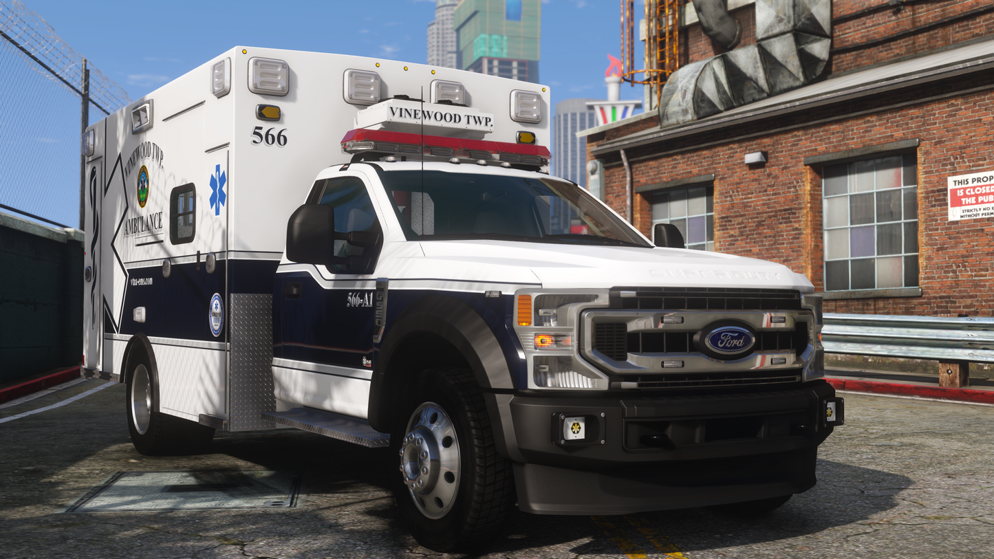 2022 Generic 550 Class Ambulance (Code 3 RMX)