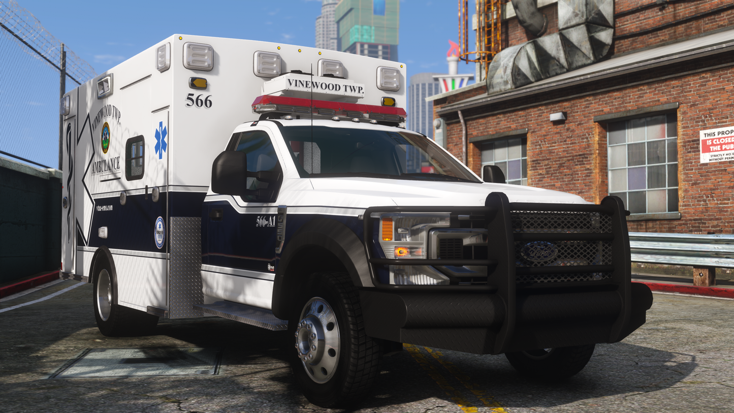 2022 Generic 550 Class Ambulance (Code 3 RMX)