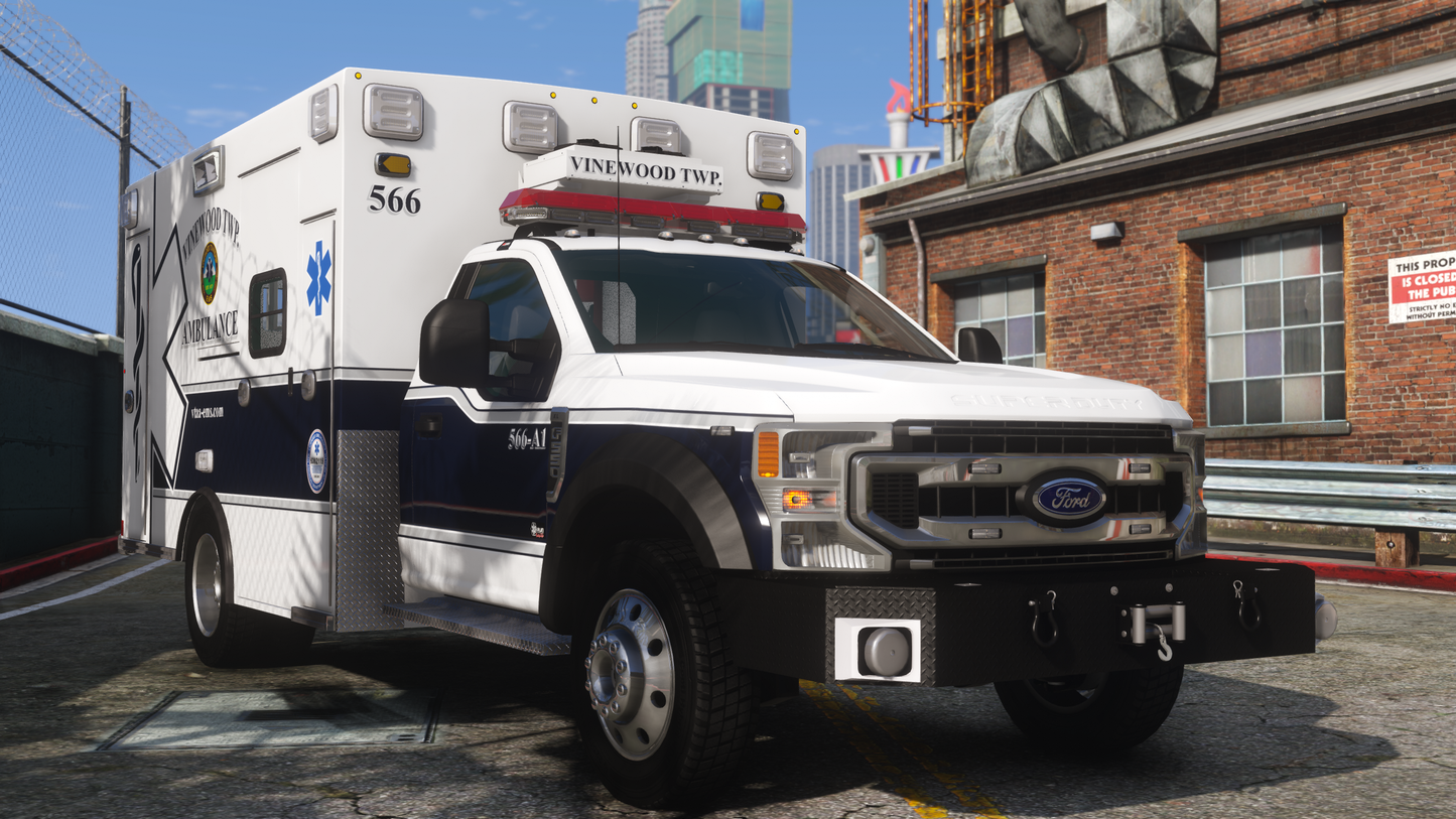 2022 Generic 550 Class Ambulance (Code 3 RMX)