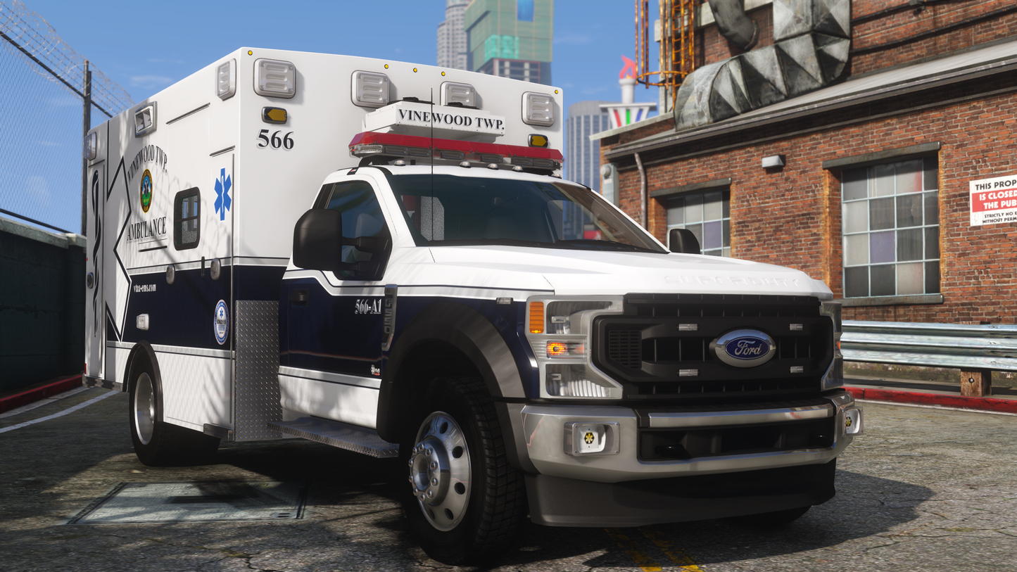 2022 Generic 550 Class Ambulance (Code 3 RMX)