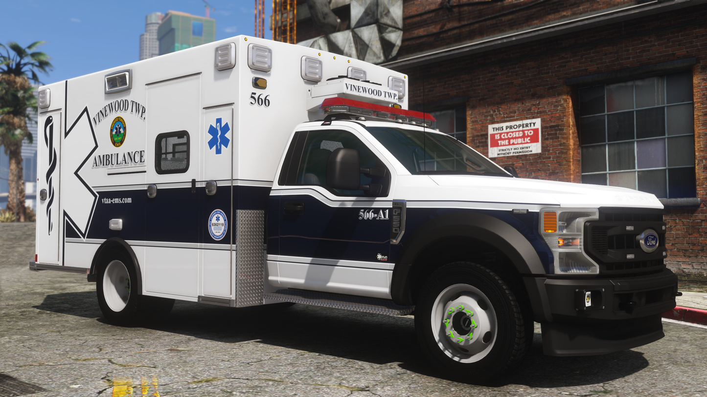 2022 Generic 550 Class Ambulance (Code 3 RMX)