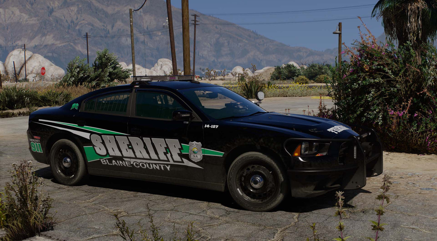 Fictional Sheriff Livery Pack (Blaine)