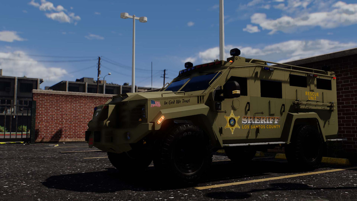 2022 Bearcat Armored Police SWAT Truck