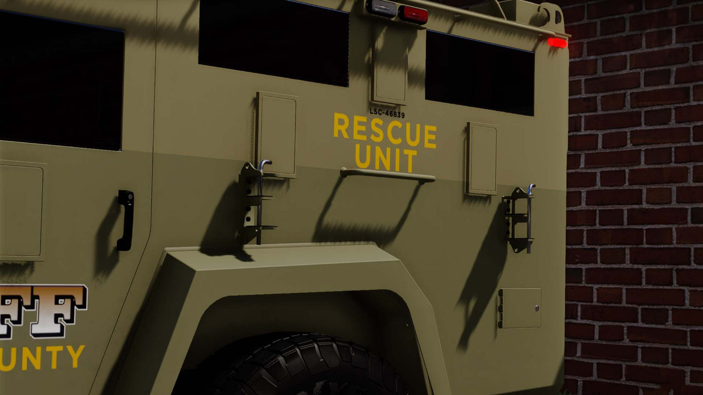 2022 Bearcat Armored Police SWAT Truck