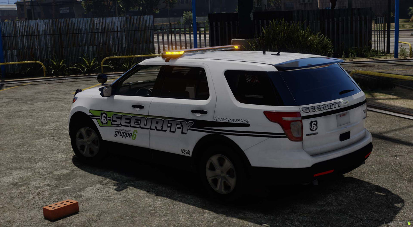 Gruppe 6 Security Livery Pack