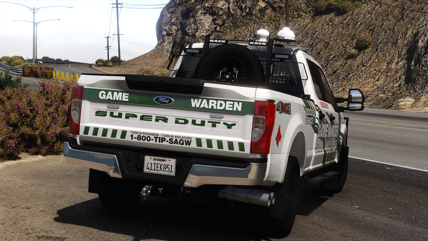 2021 Generic 250 Class Game Warden K9 Truck