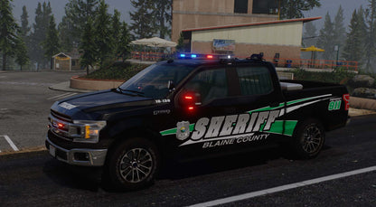 Fictional Sheriff Livery Pack (Blaine)