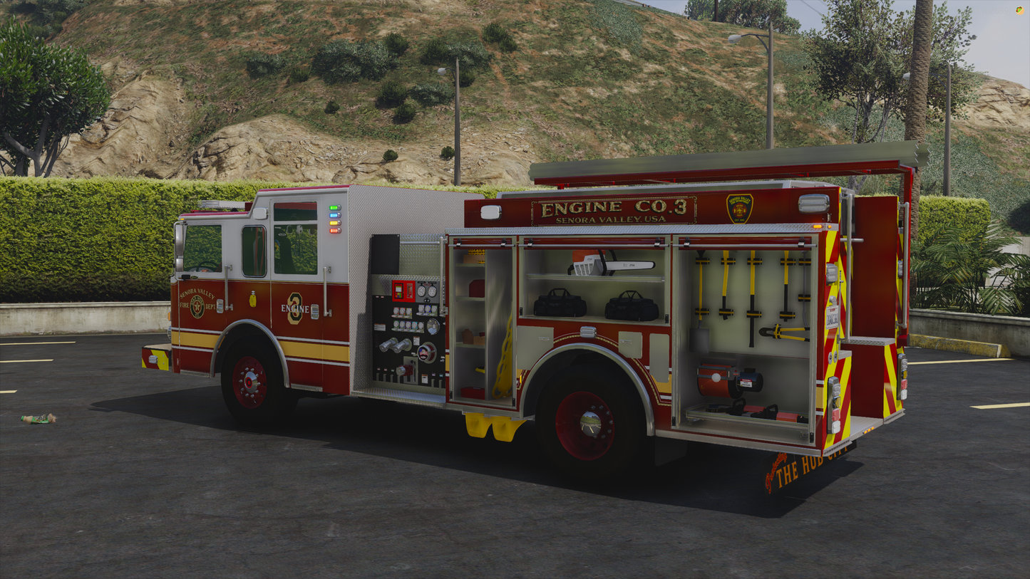 Pierce ArrowXT Engine Firetruck