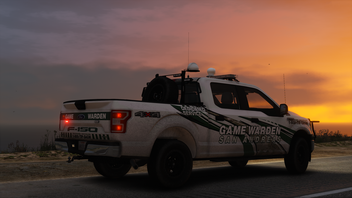 2018 Generic 150 Class Game Warden Truck