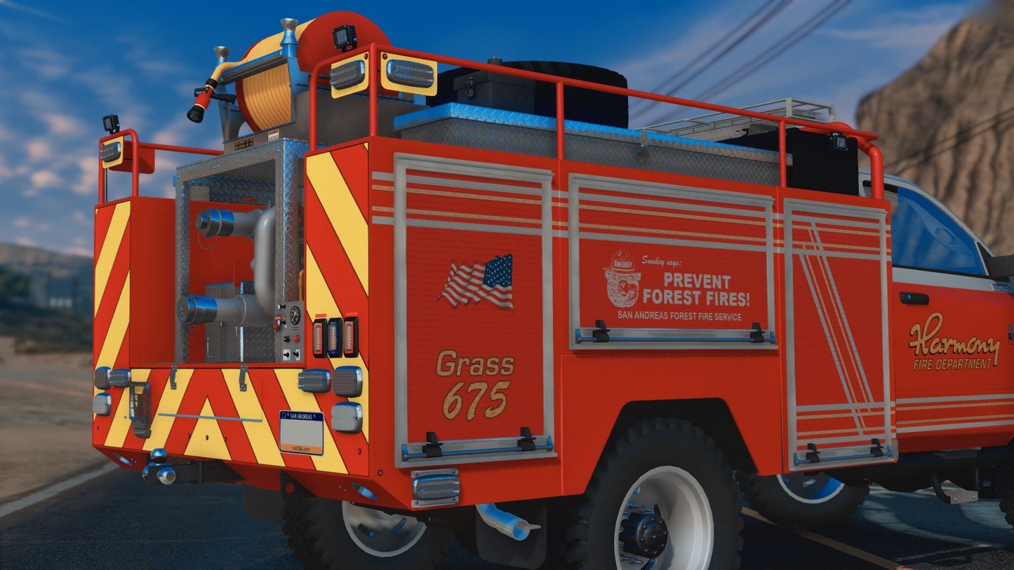 2016 Generic 5500 Class Crew & Single Cab Offroad 4x4 Fire Brush Trucks