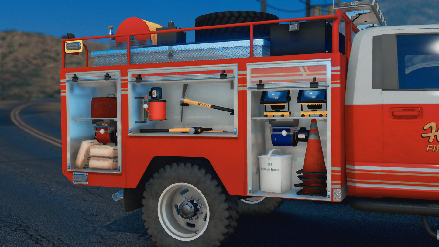 2018 Generic 5500 Class Crew & Single Cab Offroad 4x4 Fire Brush Trucks