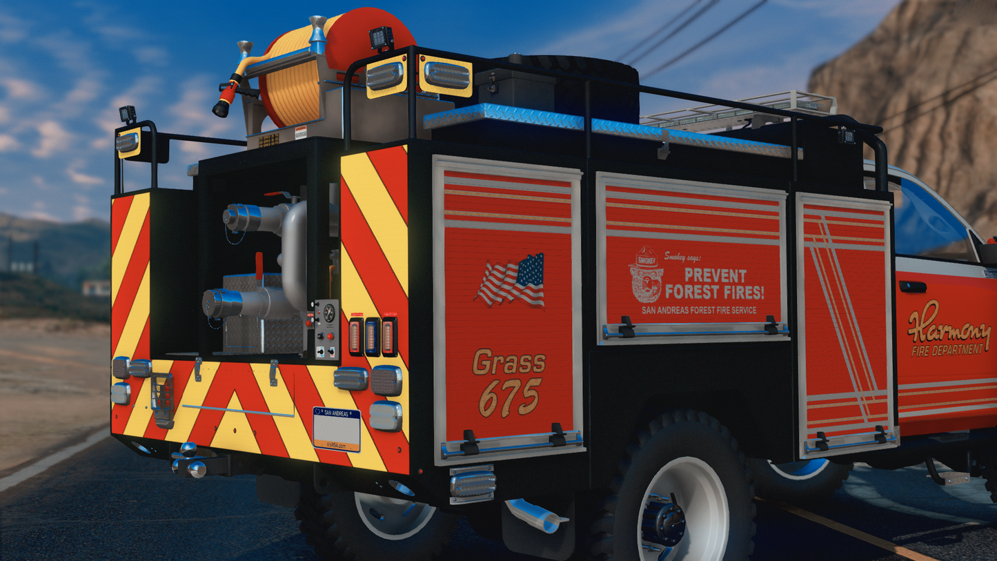 2016 Generic 5500 Class Crew & Single Cab Offroad 4x4 Fire Brush Trucks