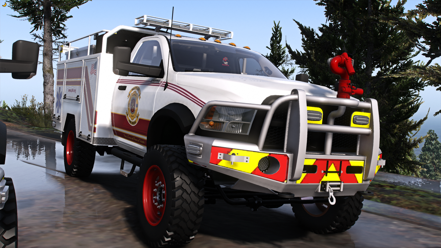 2016 Generic 5500 Class Crew & Single Cab Offroad 4x4 Fire Brush Trucks