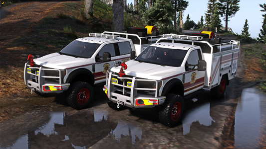 2018 Generic 5500 Class Crew & Single Cab Offroad 4x4 Fire Brush Trucks