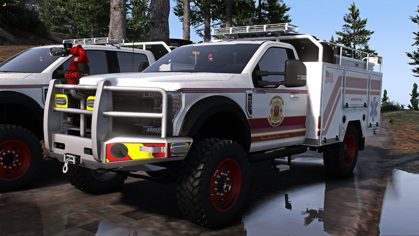 2018 Generic 5500 Class Crew & Single Cab Offroad 4x4 Fire Brush Trucks