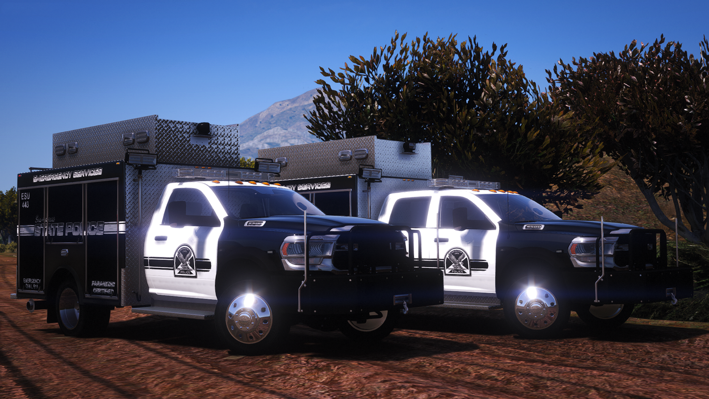 2020 Generic 5500 Class Crew & Single Cab Heavy Duty ESU / Bomb Squad Trucks