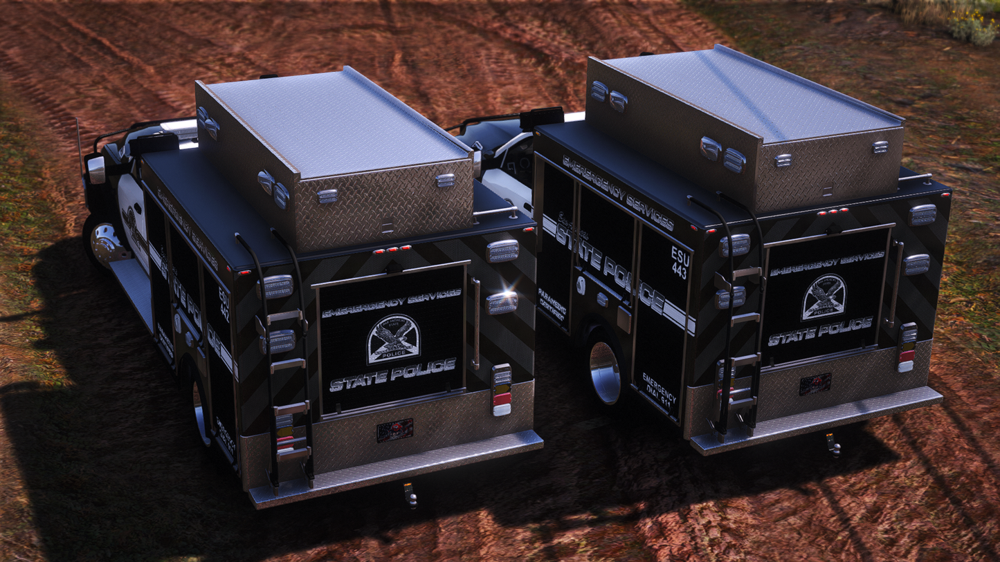 2020 Generic 5500 Class Crew & Single Cab Heavy Duty ESU / Bomb Squad Trucks