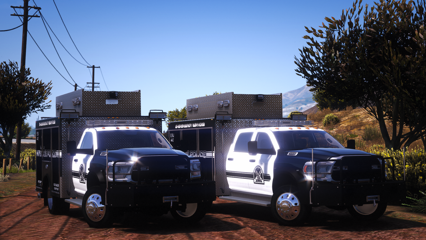 2020 Generic 5500 Class Crew & Single Cab Heavy Duty ESU / Bomb Squad Trucks