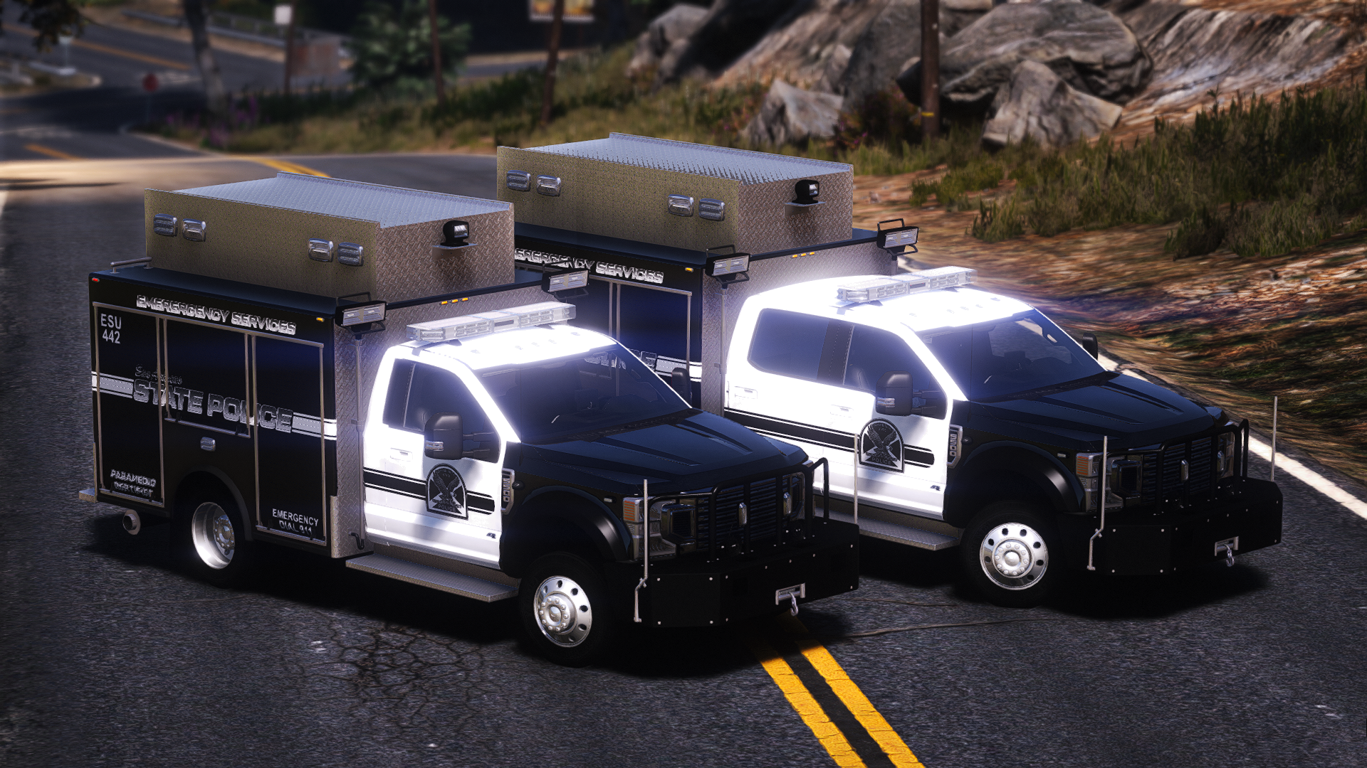 2022 Generic 5500 Class Crew & Single Cab Super Duty ESU / Bomb Squad ...